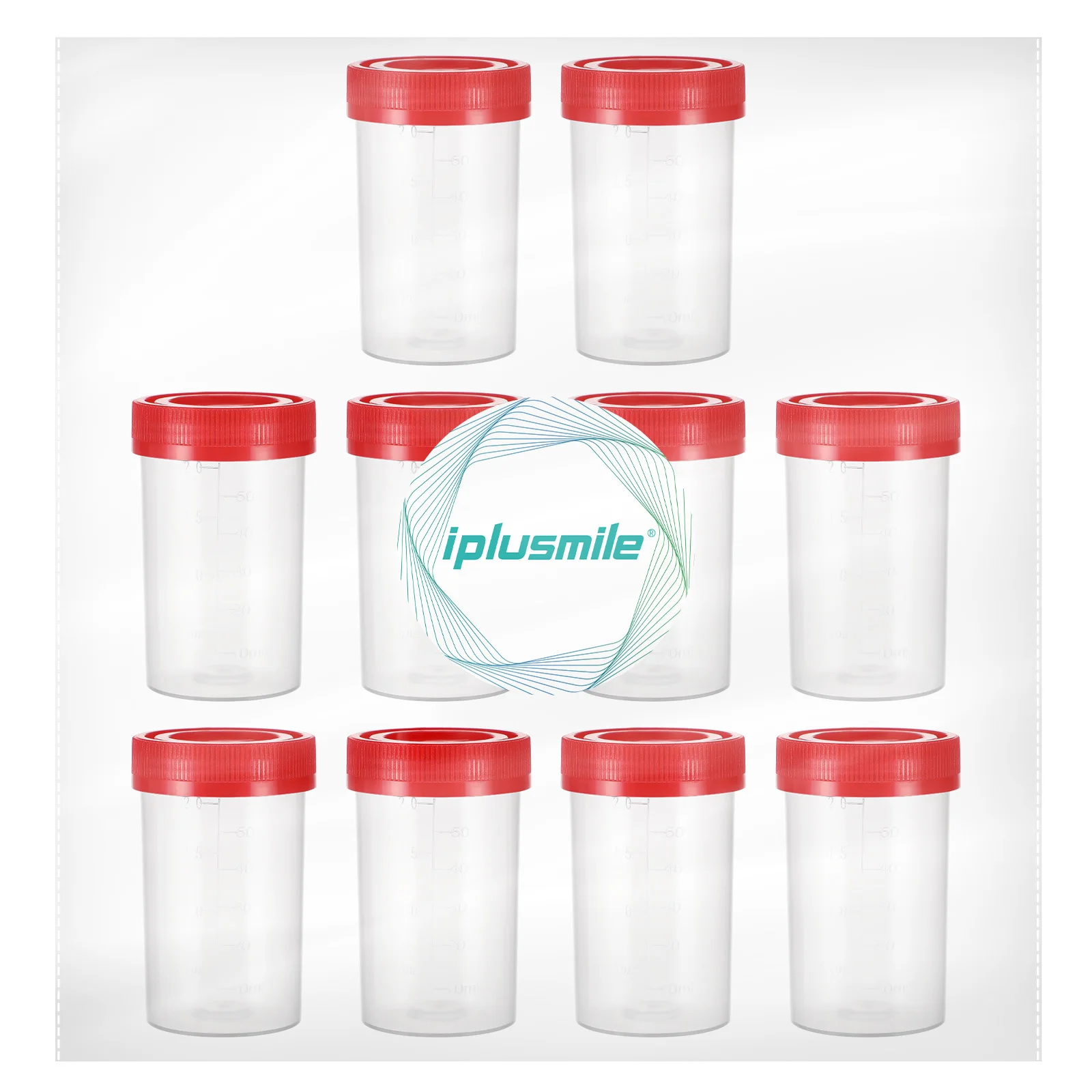 10 Pcs Portable Small Urine Sample Bottles Urine Specimen Bottles Sample Cups Pots Specimen Pots