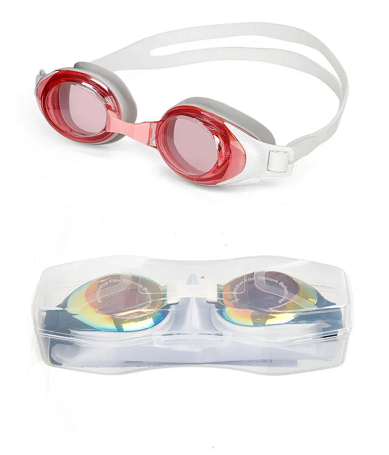 New Anti-Fog Electroplating Colorful Swimming Goggles Aquatic Sports Speed Training Waterproof Swimming Glasses Aids
