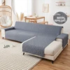 Waterproof L Shape Sofa Cover for Living Room One Piece Slipcover Right Left l Shape Corner Couch Covers Furniture Protector 1