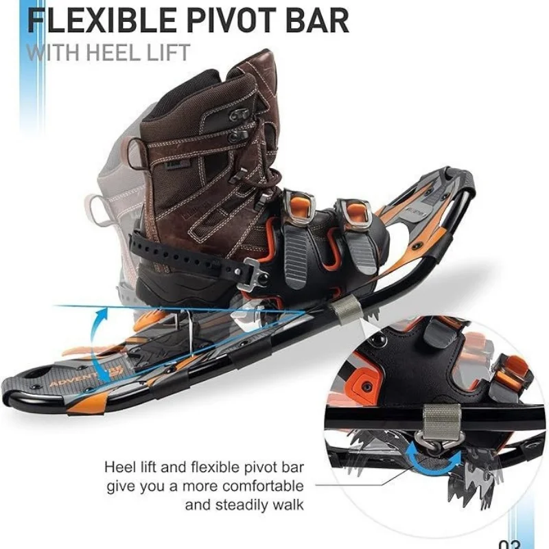 Aluminum Snow Trekking Shoes 4