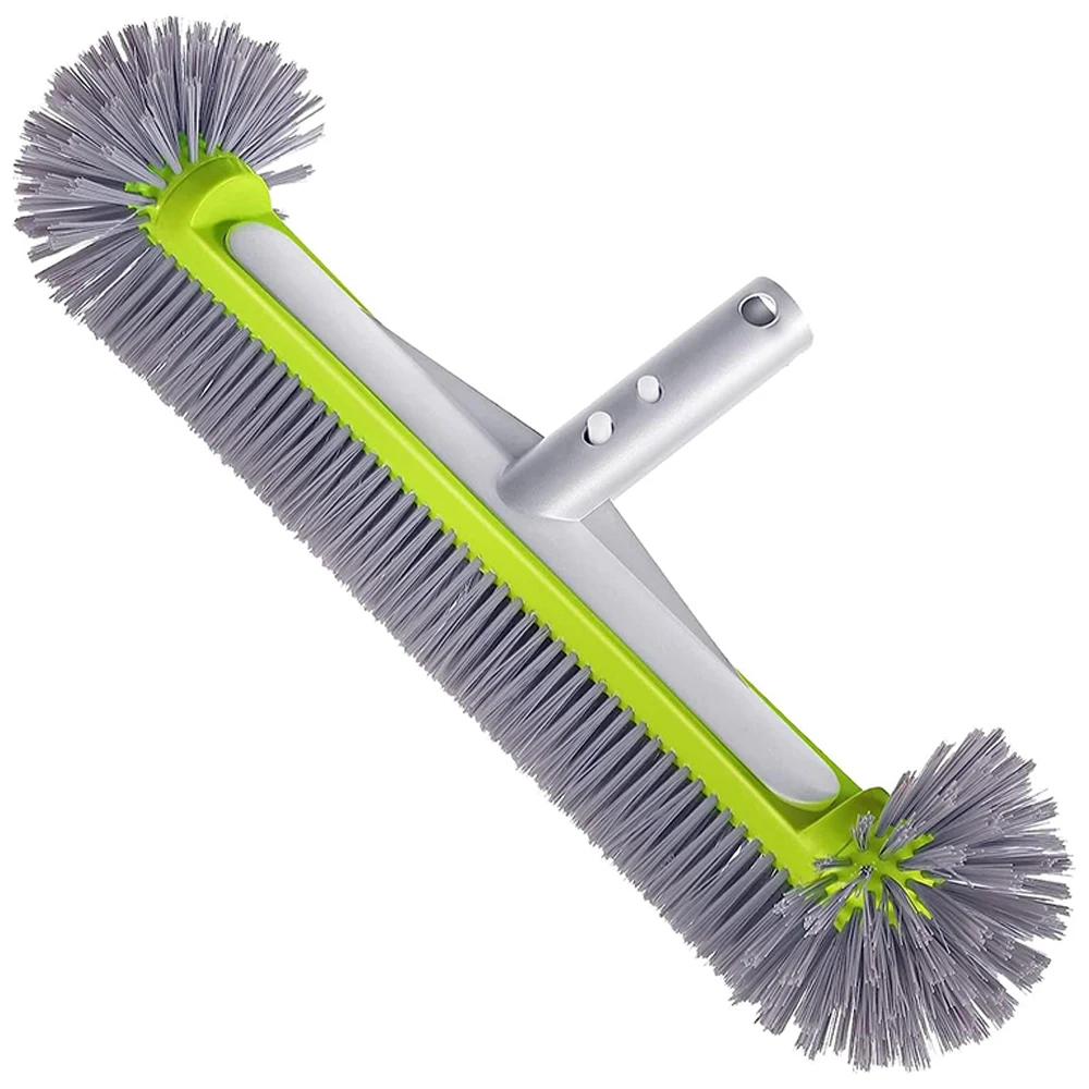 

17.5Incn Swimming Pool Brush Pool Floor Wall Cleaning Tool Pool Broom Algae Remover Scrubber Cleaning Brush Head Cleaner Tool