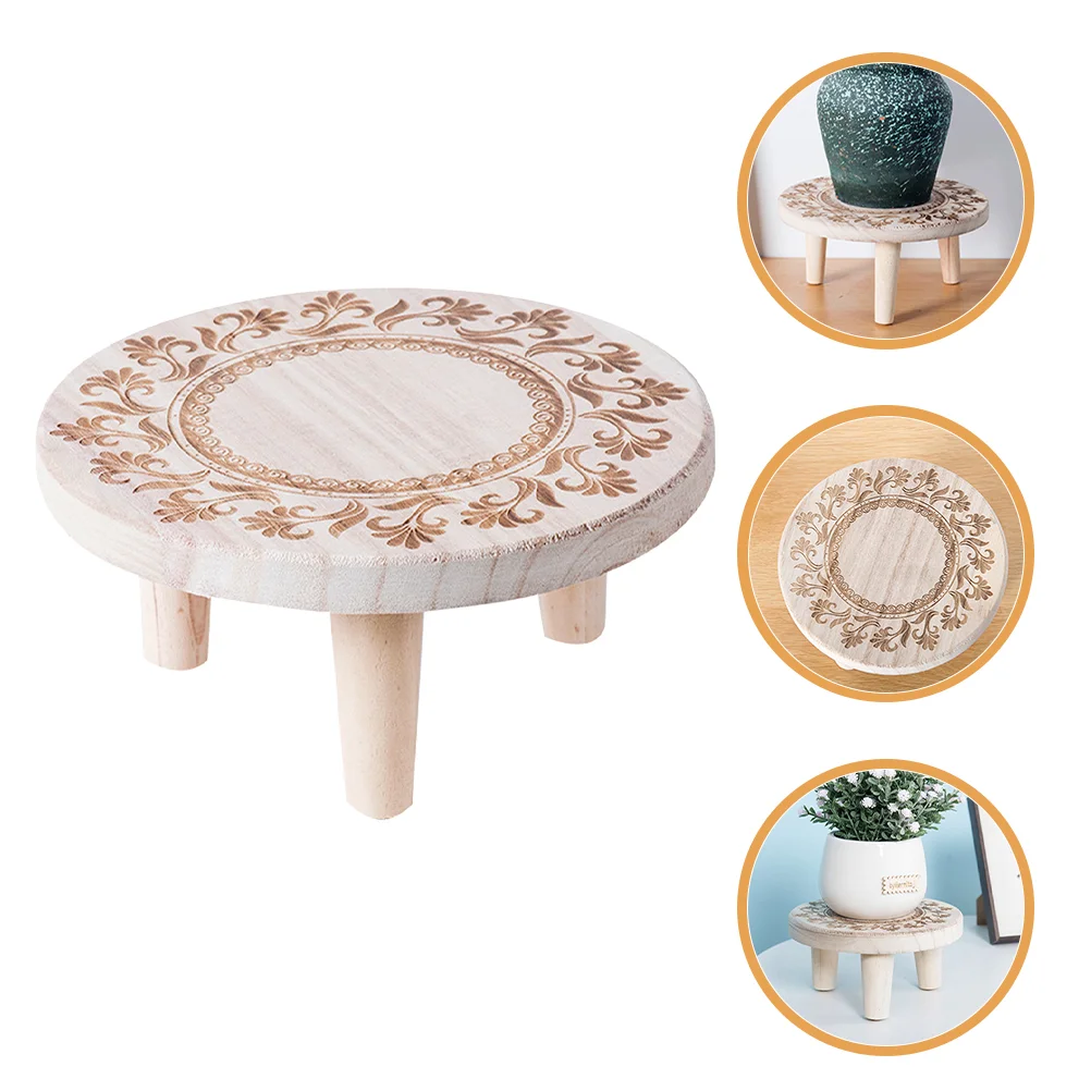 

Wooden Plant Stand Potted Plants Riser Plant Shelf Balcony Potted Plant Holder