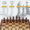 Free Shipping 29x29cm 3 in 1 Chess Chekers Backgammon Developing Strategic Thinking Foldable Chess Board Best Gifts Family Games 3