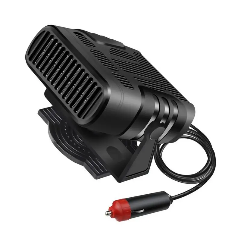 

12V/24V Portable Powerful Car Heater 360 Degree Rotation Car Defroster 4 IN 1 Dryer Windshield Defogging Demister Defroster