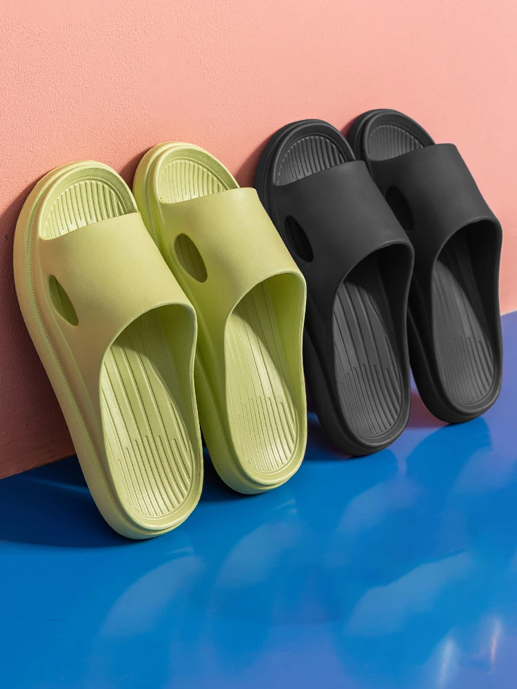 Fashion Men's Summer Ligtweight EVA Indoor Home Sandals Slippers Shoes Men Slippers Outdoor Students Women Comfortable Slides 6