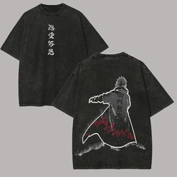 Vintage Acid Wash Naruto Hokage Legacy Oversized Graphic T - Shirt - XXXL (1)