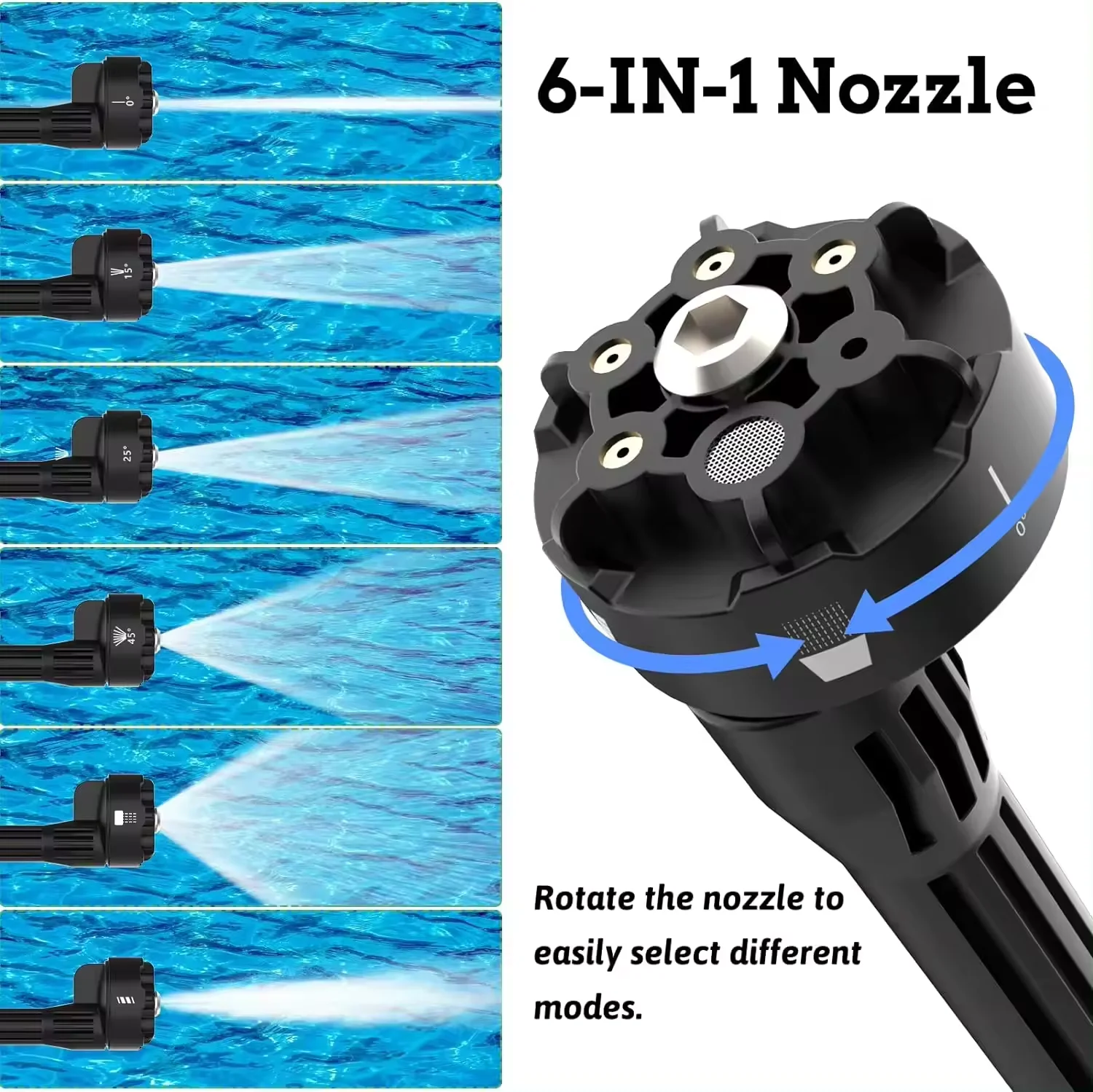 Nexest Lithium Battery 21V 24V 48V Wireless Portable High Pressure Handheld Car Care Cleaning Washer Cordless Water Car Wash Gun