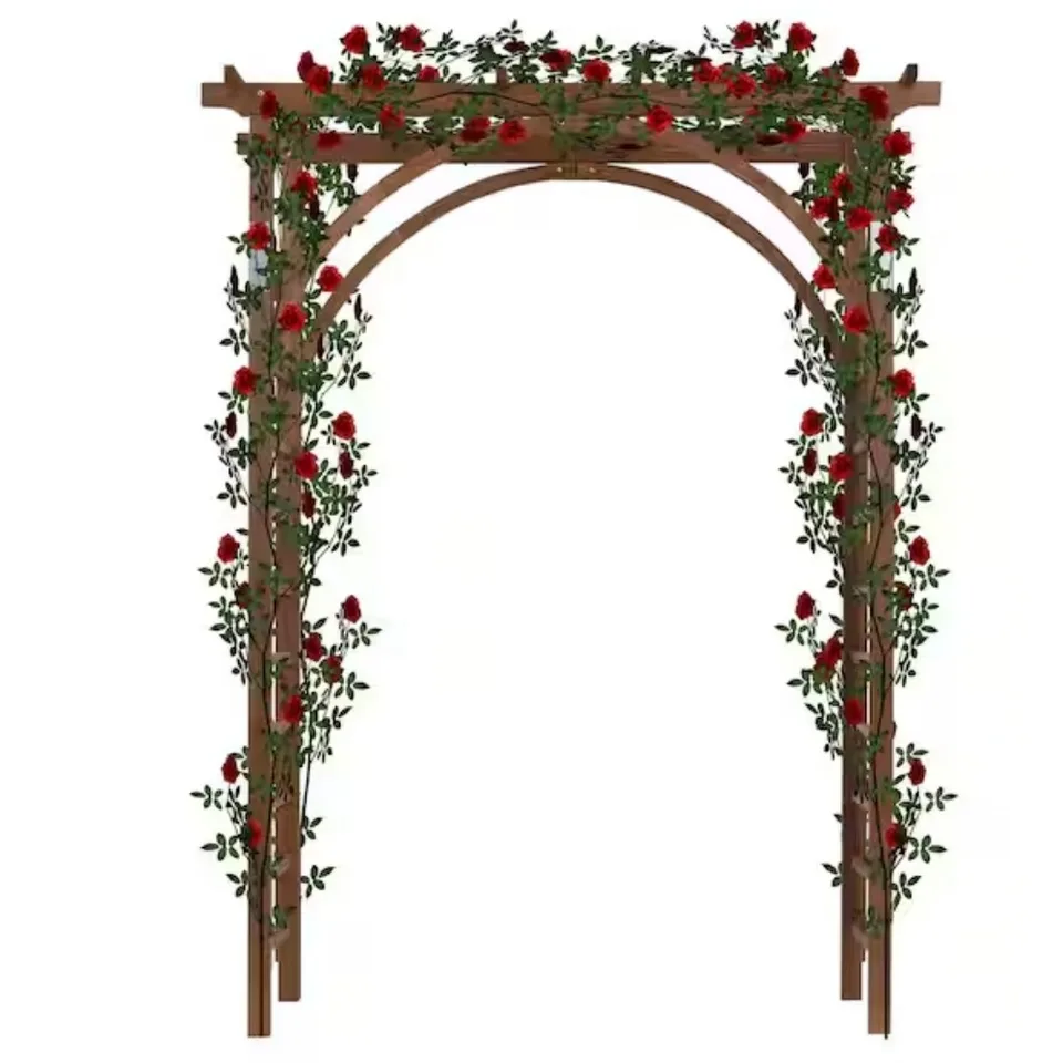 Wooden Wedding Arch and Garden Trellis