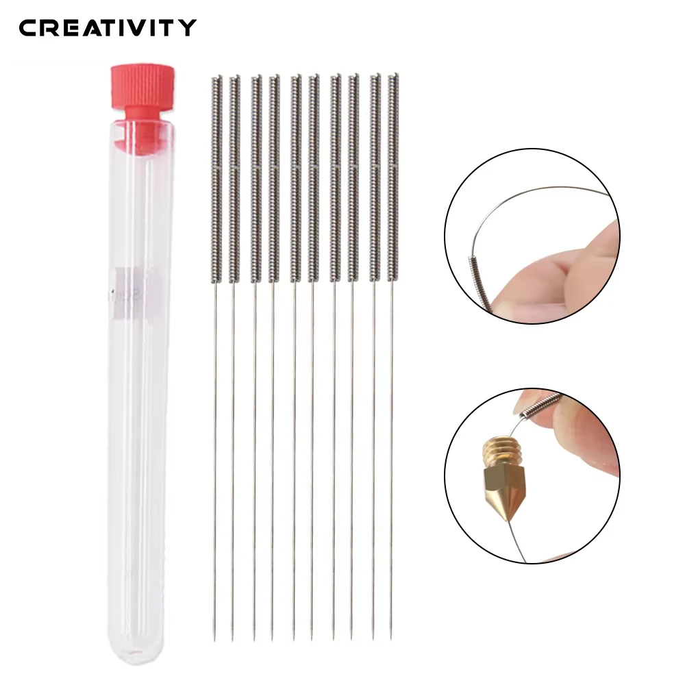 3D Printer Nozzle Cleaning Kit (10pcs) 1