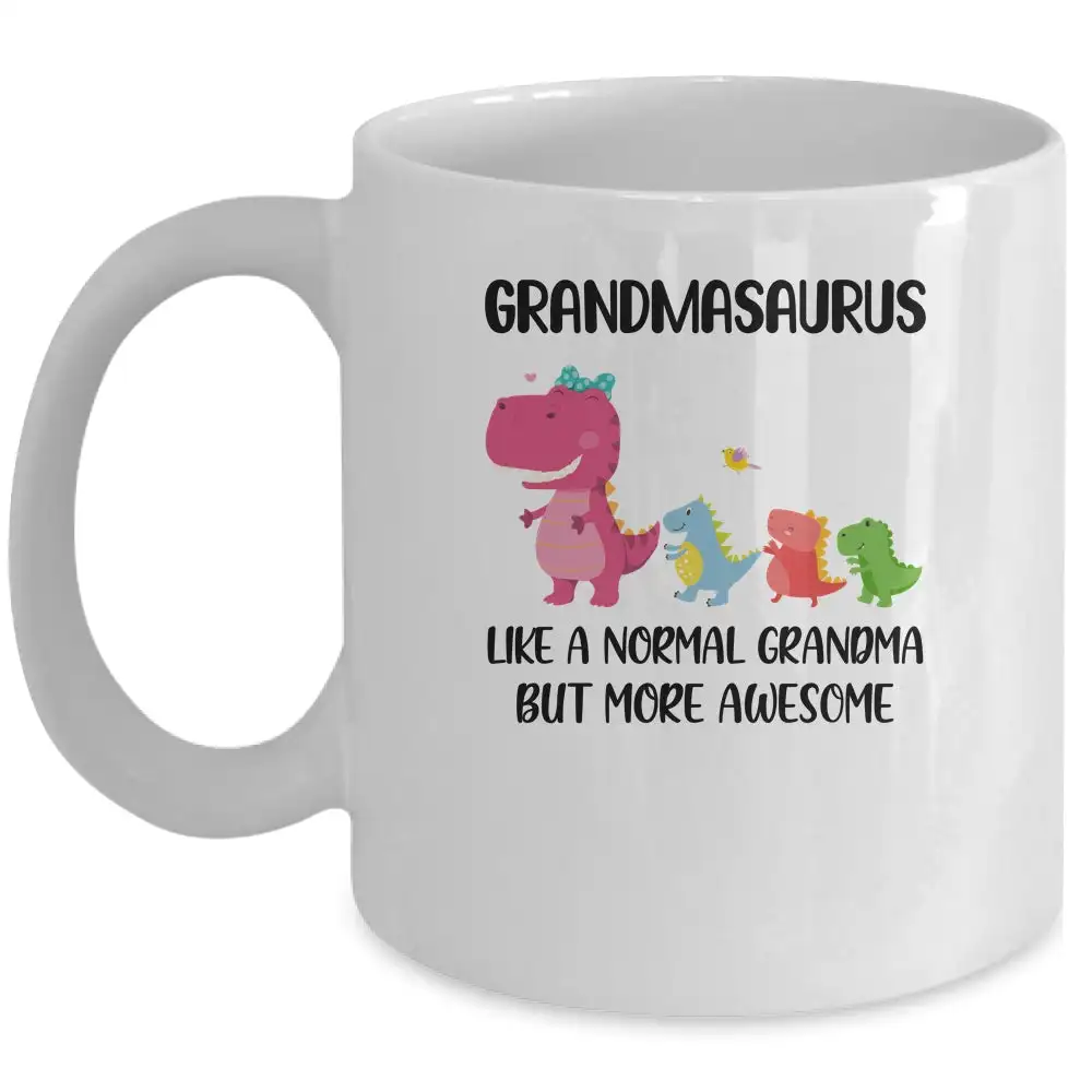 

Grandmasaurus, как обычная бабушка, кофейная кружка, керамические чашки с текстом, креативная чашка, милые кружки, подарки на день матери, скандинавские чашки, чайная чашка
