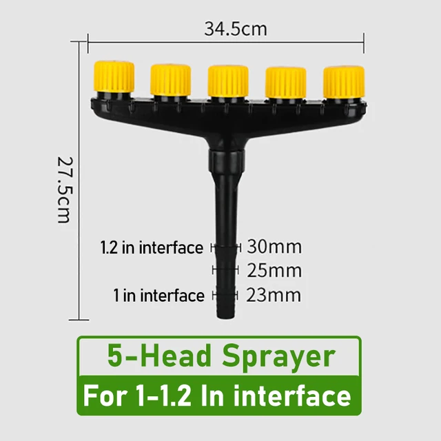 5-Head (1-1.2 In)