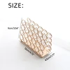 Elegant Napkin Holder for Dining Room Kitchen Countertop Crystal Tissue Box Holder Tissue Dispenser Napkin Rack for Dropshipping 5
