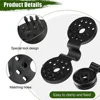 50/100PCS Clothes Pegs Shade Cloth Clip Cosis Has a 1 € Buttonhole Gardens Backyards Mesh Shade Fabric Greenhou Laundry Home 5