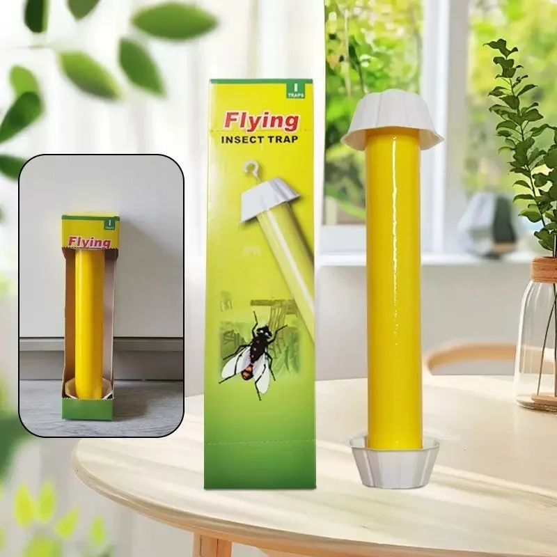Fliegende Klebefalle für Mücken und Fliegen – Insektenschutznetz für Veranda und Camping