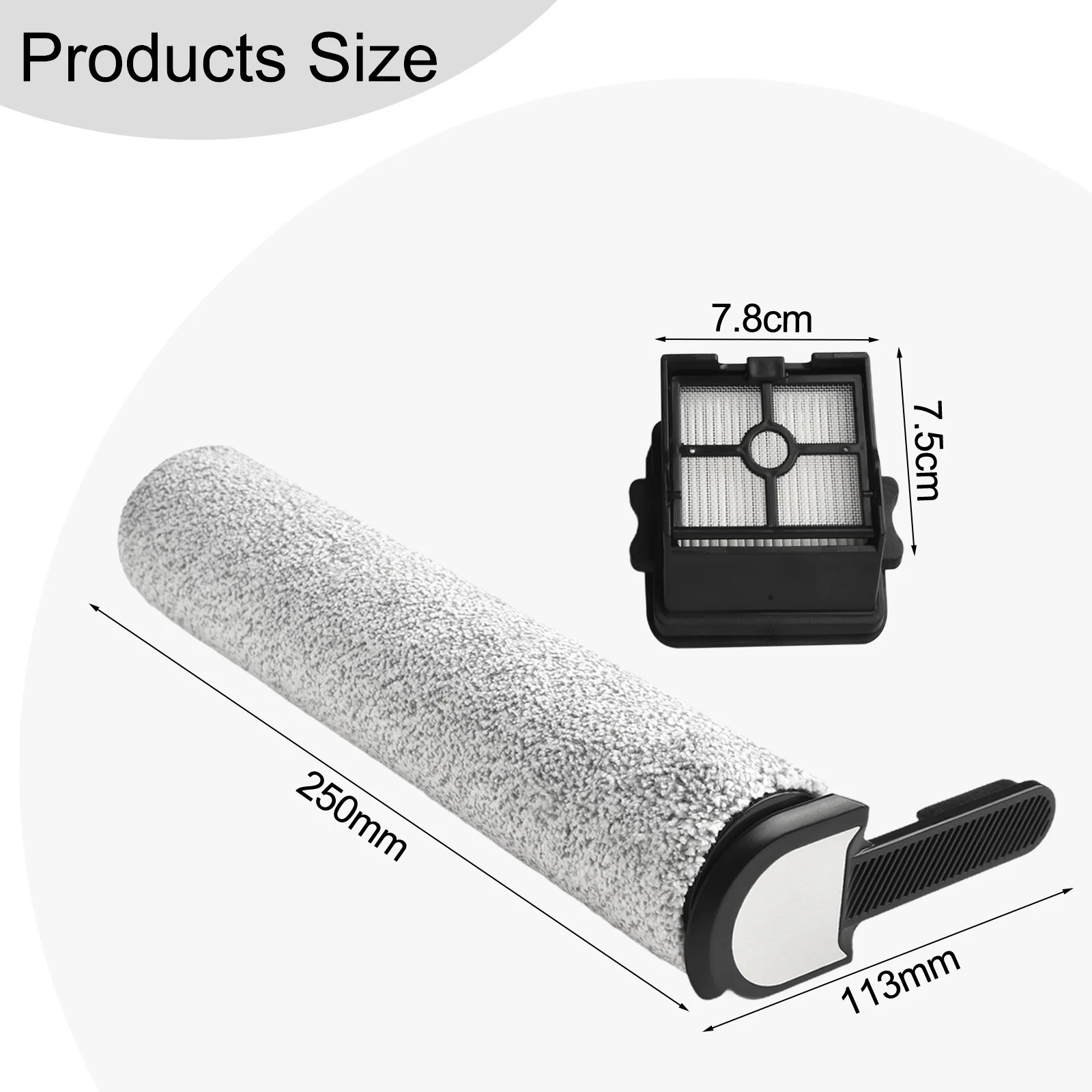 ⭐️Ultenic AC1 掃除機 専用　交換用フィルター　3個セット Amazon.co.jp: Ultenic AC1 Elite 乾湿掃除機(ブラシロール+
