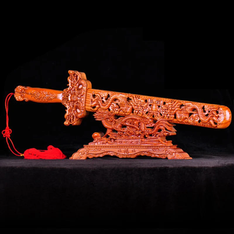 Traditional Chinese Peach Wood Sword, Drive Out Evil Spirits