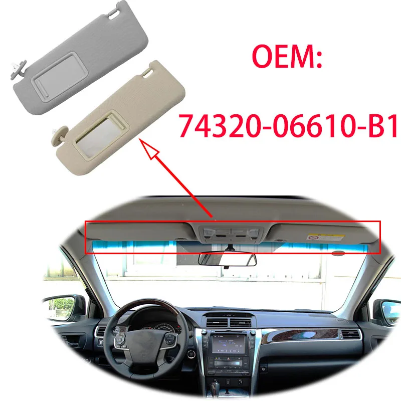 SuitableforToyotaCamry1217yearsinteriorsunvisor7432006610B1