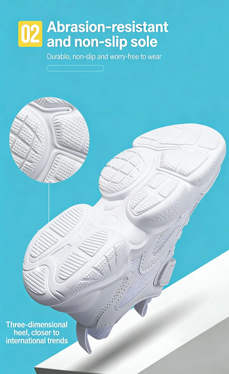 Summer Breathable Kids Sneakers Lightweight Running Shoes for Boys Girls Non-slip Children Tennis Casual Walking Footwear