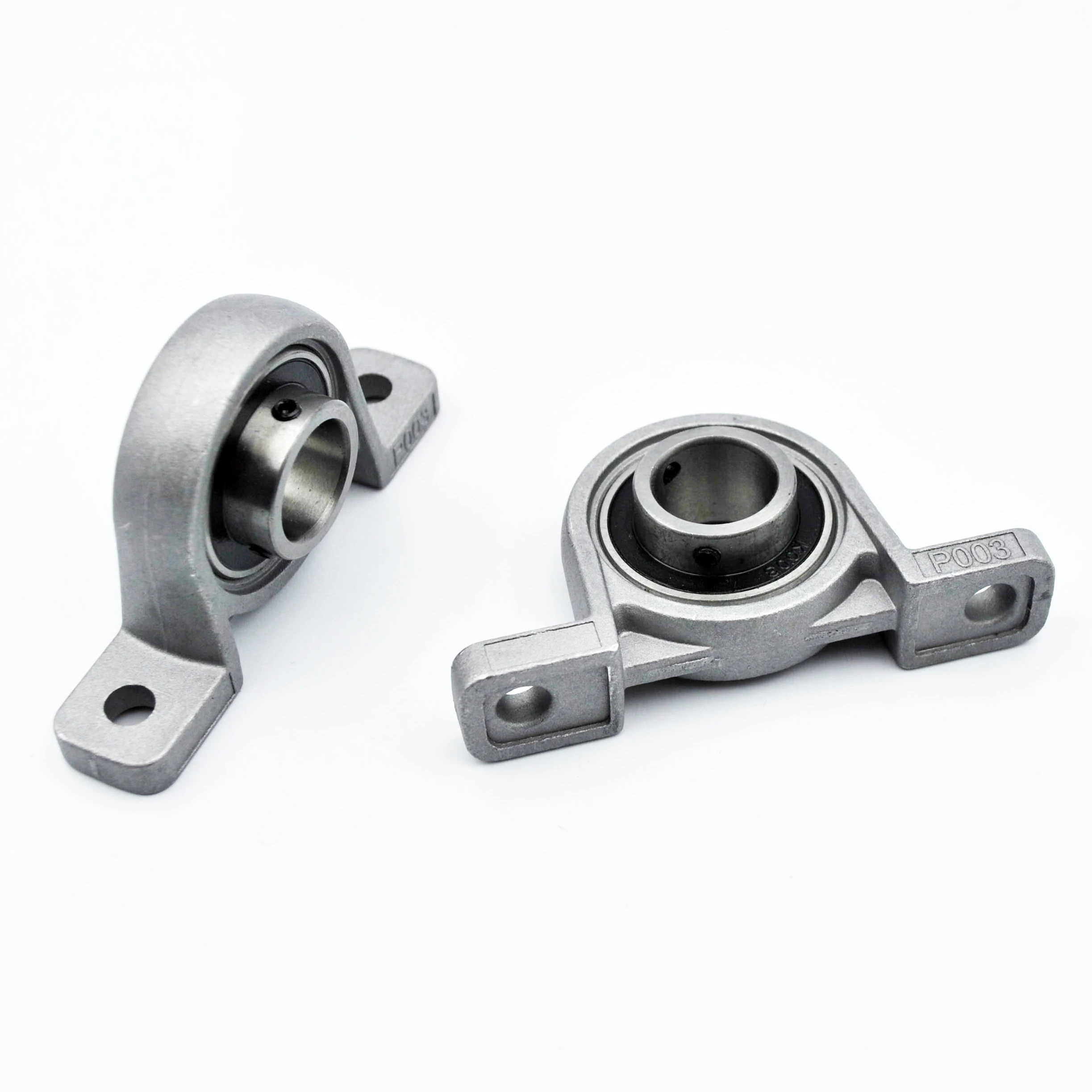 Zinc Alloy Bearing 2/10pcs Zinc Alloy Pillow Block Bearing KP08 KP000 KP001 KP002 KP003 KP004 Inner Bore 8mm 10mm 12mm 15mm 17mm 20mm Mini Bearings