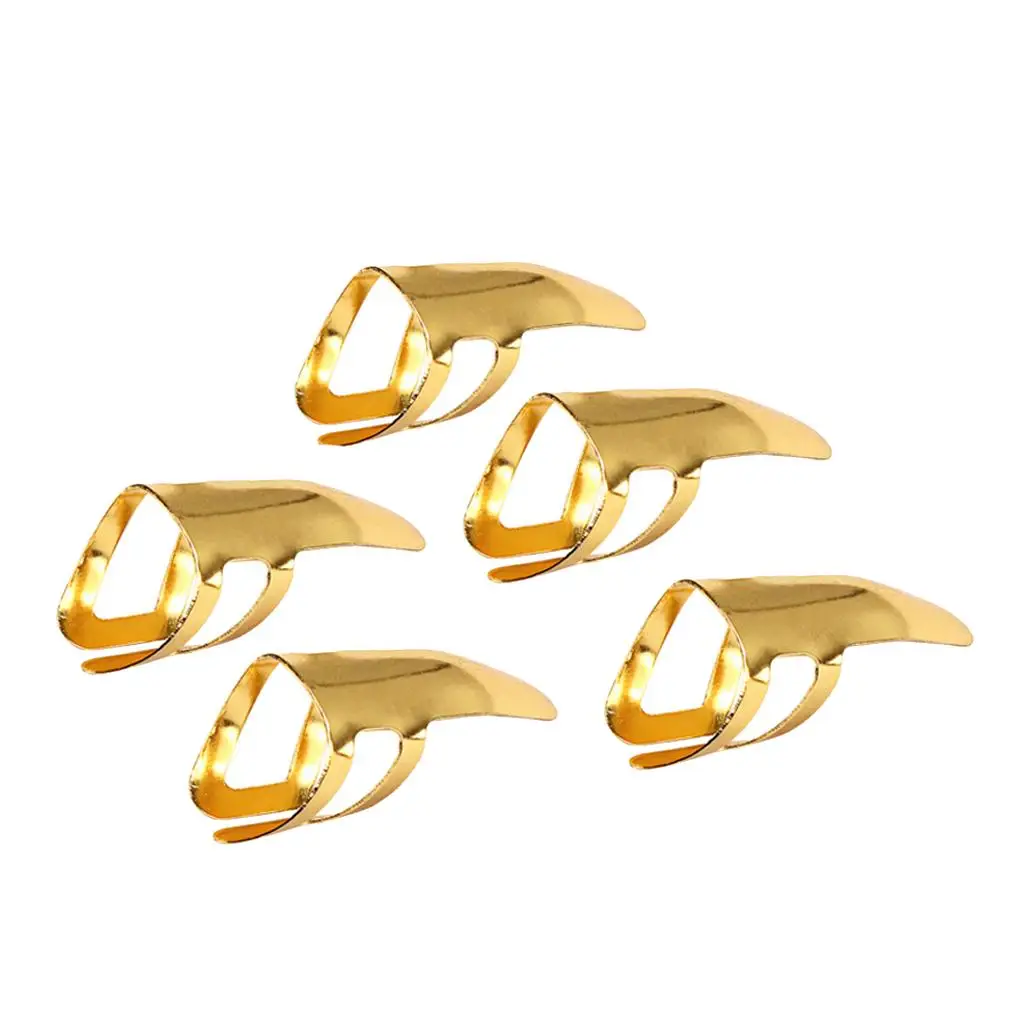 5 X Guitar Finger Picks Protects Nails When Playing Guitar String