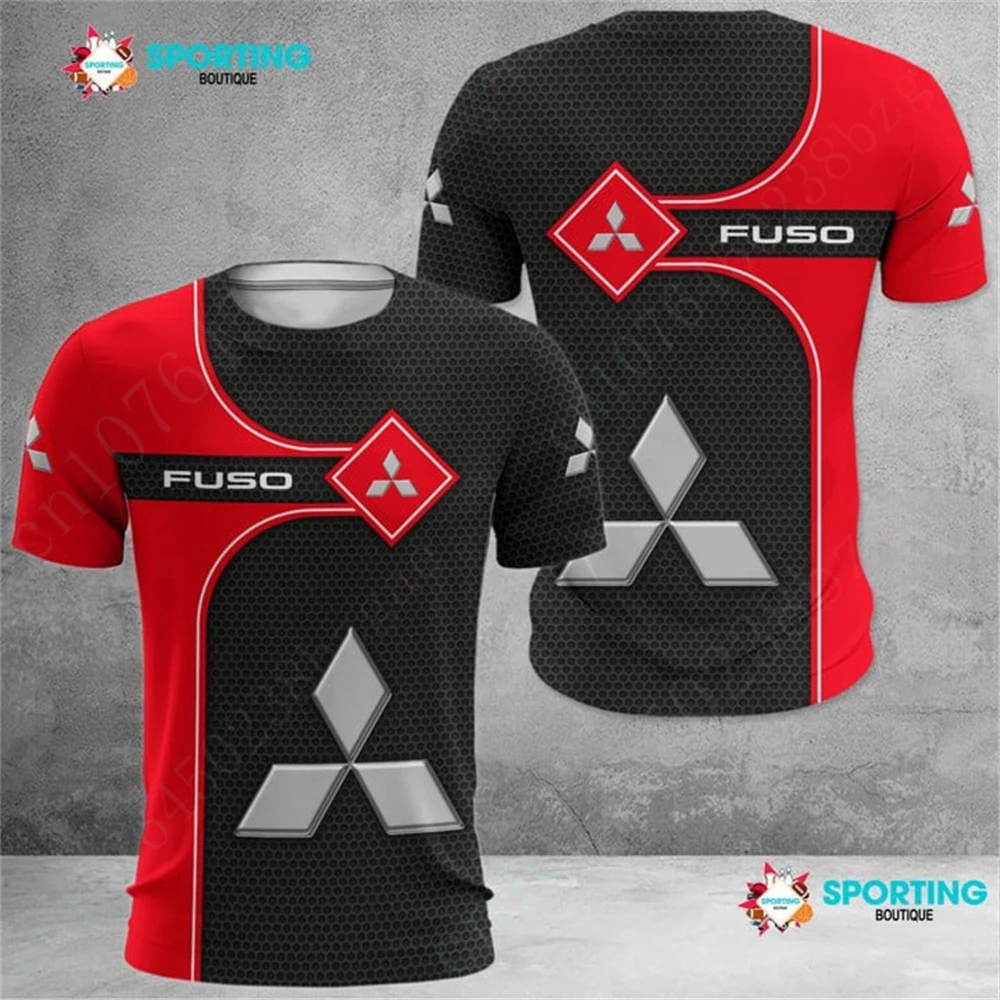 

Mitsubishi Clothing Harajuku Short Sleeve Anime T Shirt For Men Women 3D Printing Tee Casual Oversized T-shirt Unisex T-shirts