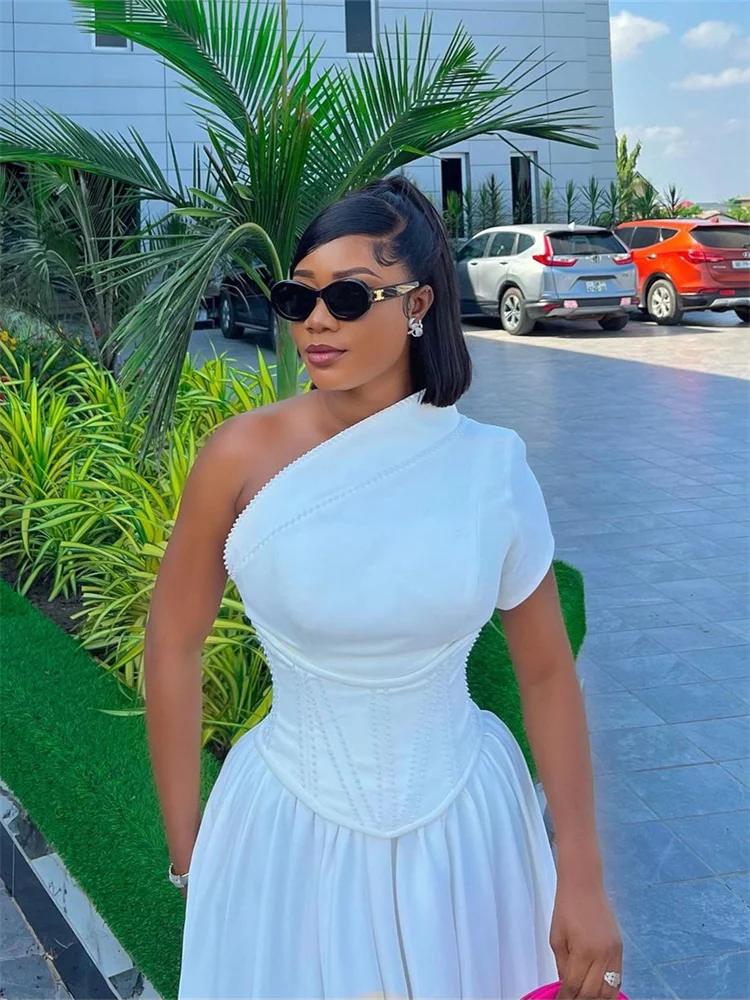 Wmstar Dresses for Women Summer Single Sleeveless Fashion Casual Sexy High Quality Party Office Ladies Wholesale Dropshipping