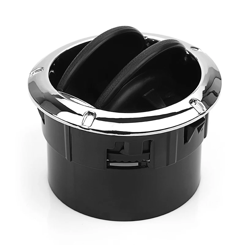 블랙/실버 자동 에어컨 벤트 그릴 커버 8200212480 르노 더스터 마스터 다치아 로건 산데로 오펠 8200464605 용