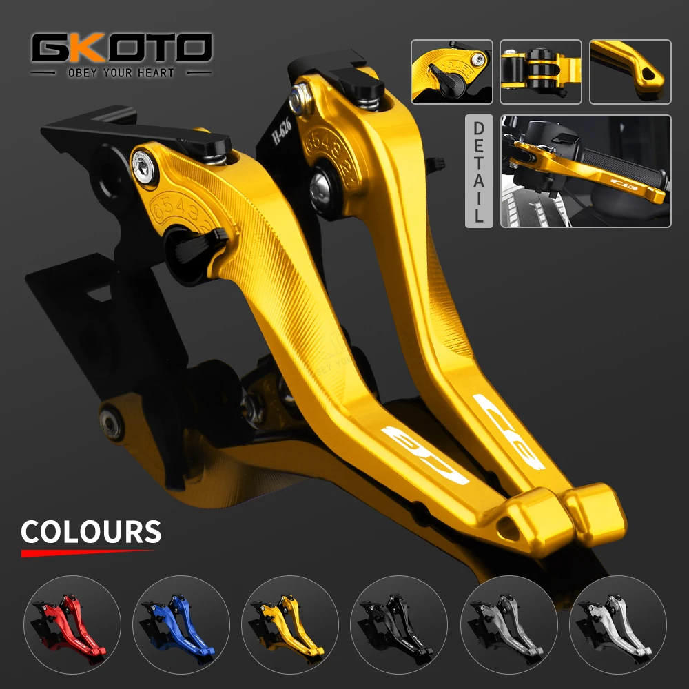 

Motorcycle Retrofit Accessories CNC Ajustable Short Brake Clutch Levers For Honda CB650R CB650F CBR650R CBR650F 2014-2021 2022