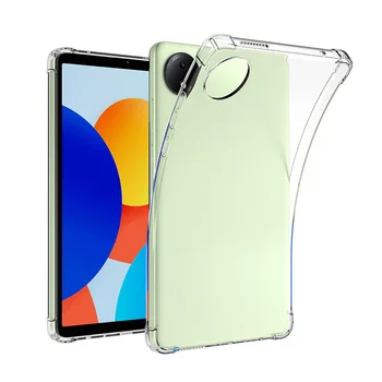 For Redmi Pad SE 8.7" 2024 Case Transparent Air-bags Soft Silicone TPU Protection Shockproof Capa Fundas Shell For RedmiPad 8.7