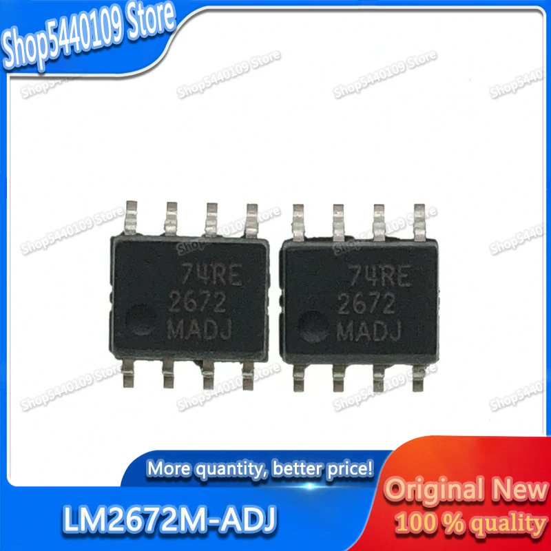 10pcs Lm2672m-adj Sop-8 Lm2672m Sop8 Lm2672 2672madj Power Converter ...