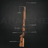 1028PCS Kar98K Building Block Model Can Shoot Heavy Sniper Rifle Assemble Bricks WW2 Weapons Series Kids Wargame Toys Idea Gifts 4