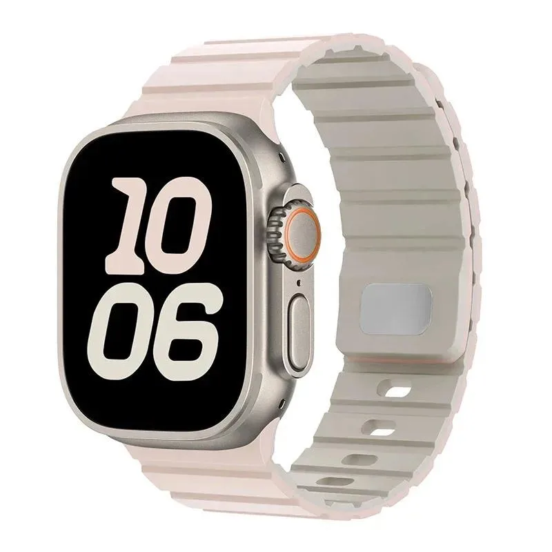 Silicone Magnetic Bracelet Watch Band