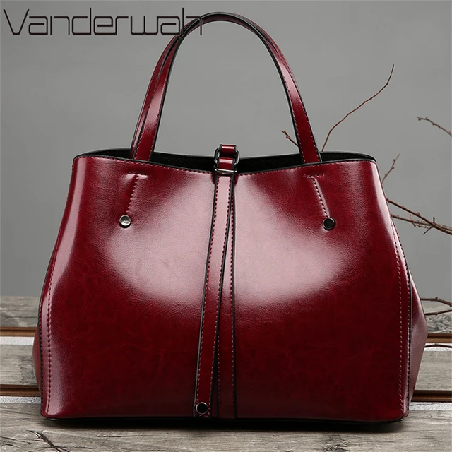 Vintage Leather Handbags and Purses for Women 2022 Trendy High