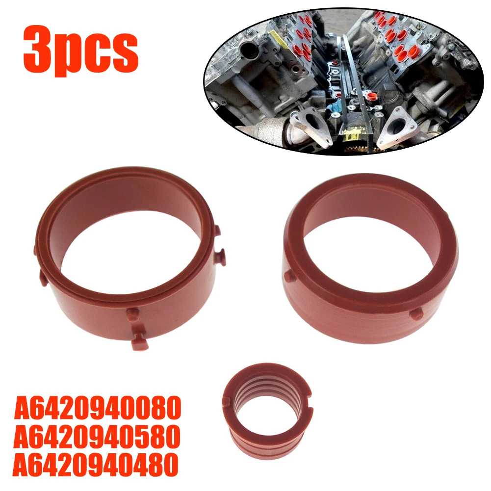 3pcs/set TURBO INTAKE SEAL + INLET SEAL + BREATHER SEAL KIT FOR ...
