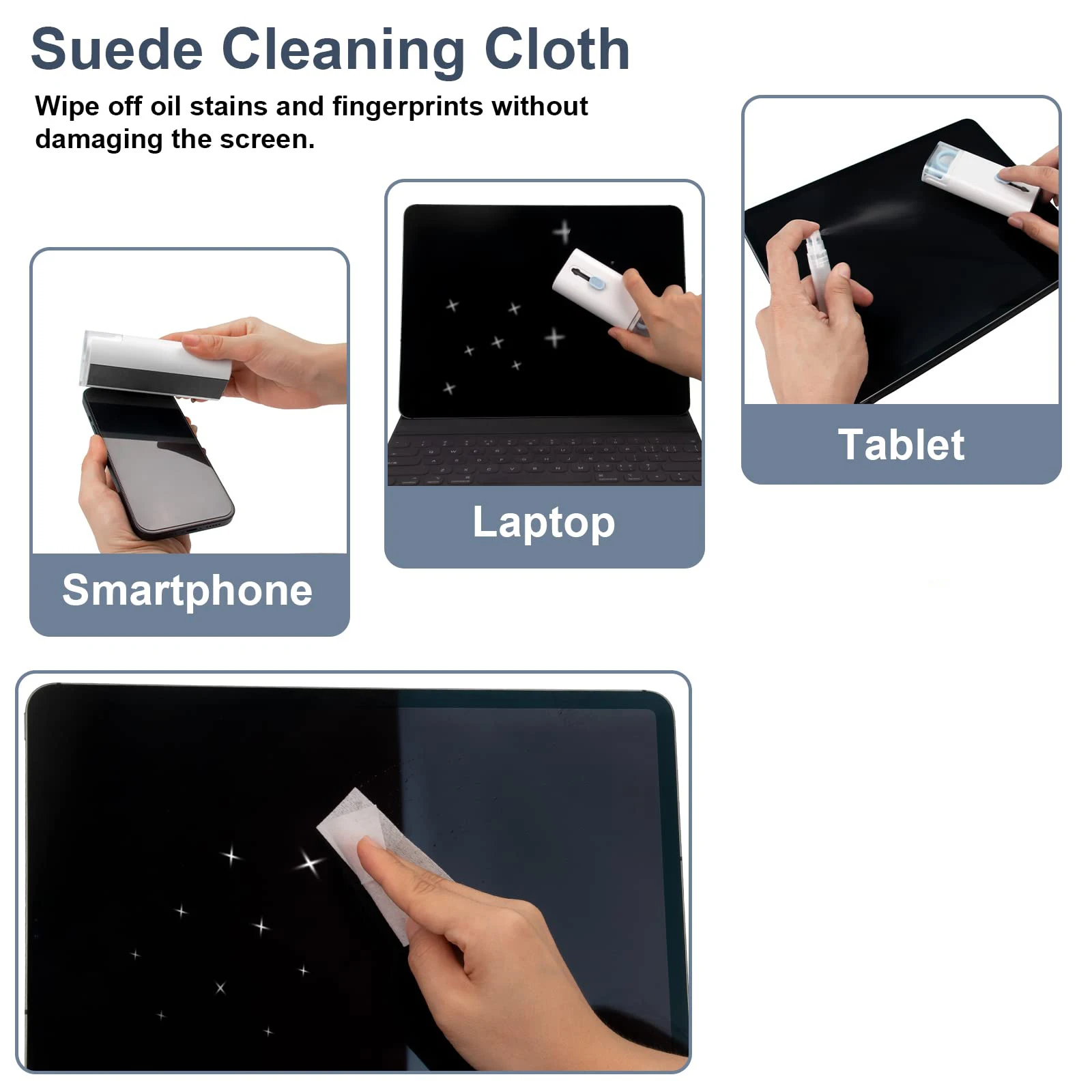 7 in 1 Computer Keyboard Cleaner Brush Kit Cleaner Kit for Airpod Bluetooth Earphones Earbud Airpods 2 Pro iPad Phone 4