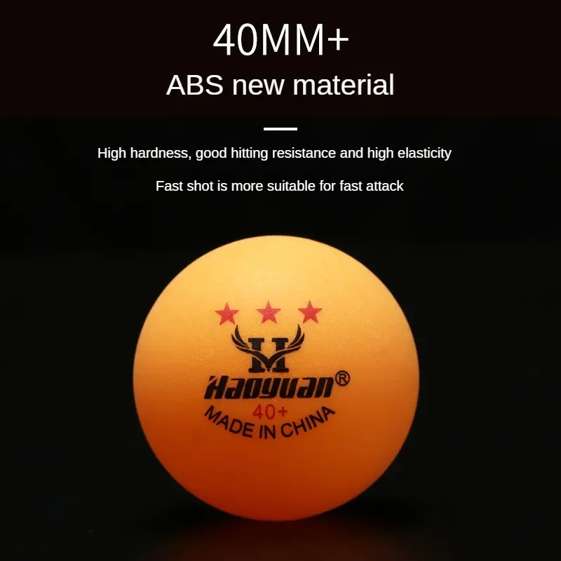 Table tennis balls Professional 3 Star ABS plastic 2.8g 40+mm ping pong balls for match training