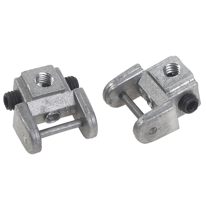 2PCS/SET Scroll Saw Blades Holders Pin-Less Blade Clamps Upper/Lower Blade Holder Scroll Saw Blade Conversion Kit
