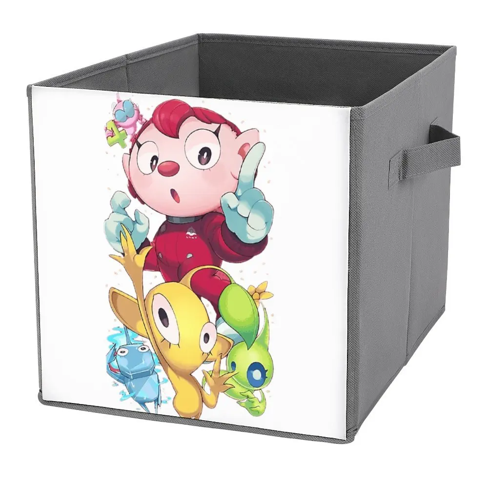 Contenitori Portaoggetti Pikmin 4 Pikmin Series Jigsaw Puzzle In Vendita Scatola Portaoggetti Pieghevole Vintage Grafica Multifunzionale Super Soft Co
