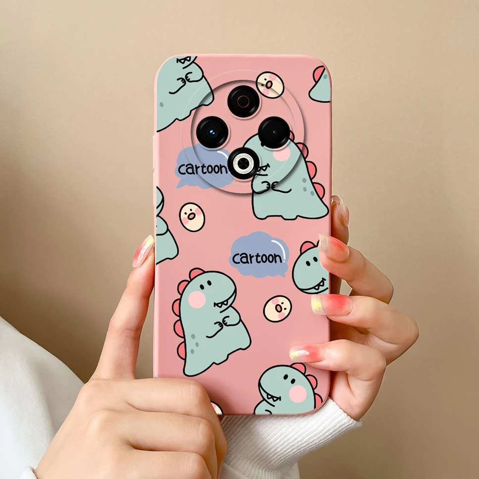 Lovely Dinosaur Camera Protection Phone Case Back Cover for Tecno Spark 30 Pro 4G