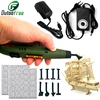 18W Mini Sander Model Sander Pen Type Polisher for DIY Model Moulds Groove Electric Grinding Tool Fixed /Speed Adjust Polisher 1