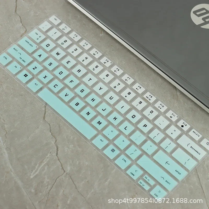 2024 HP OMEN Transcend 게이밍 노트북 14-fb 14t-fb 시리즈 14-fb0097nr 14t-fb000 14용 실리콘 키보드 커버 스킨 프로텍터