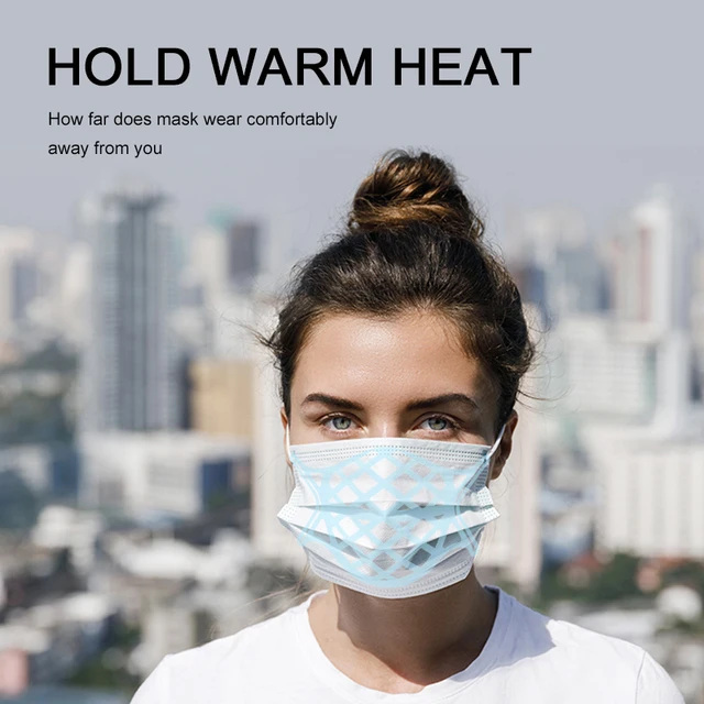 Sufferáló Maszk Konzolok Eldobható Belső Párna Tartó-Szilikon Újrahasznosítható Arcmaszk Tartó - Image 3