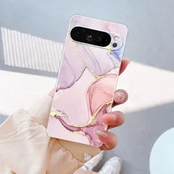 Shockproof Clear Soft Silicone Phone Case - Fashionable Back Cover for Google Pixel9Pro (TM2001)