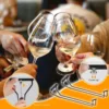 under Cabinet Wine Glass Holder Sturdy under Shelf or Cabinet Hanging Organizer for Storage Cabinet under Counter Household Bar 5
