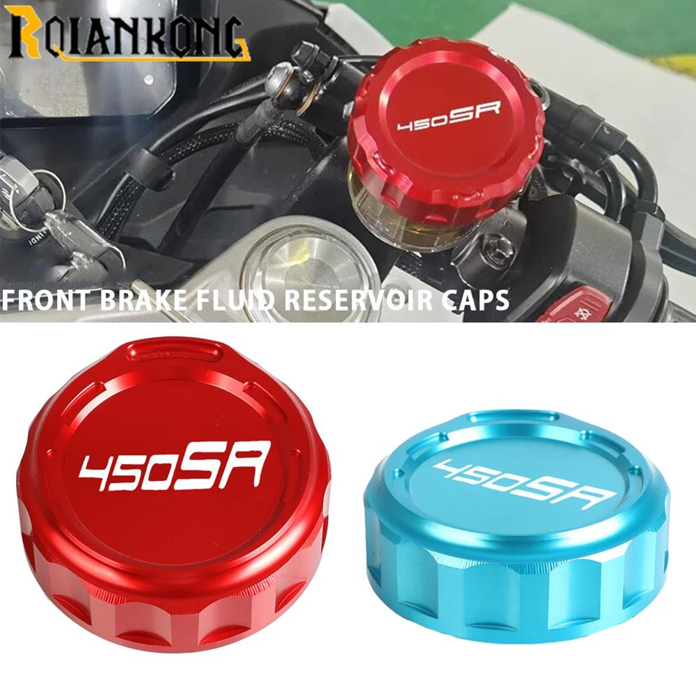 

Motorcycle Accessories Front Brake Fluid Clutch Reservoir Oil Cover Cap FOR CFMOTO 450 SR 450SR 2022 2023 2024 Motorbike Parts