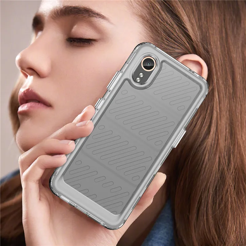 Per Samsung Galaxy Xcover 7 Custodia Samsung Xcover 7 Cover Tpu Border Acrilico Backplane Custodie Protettive Per Samsung Xcover 7