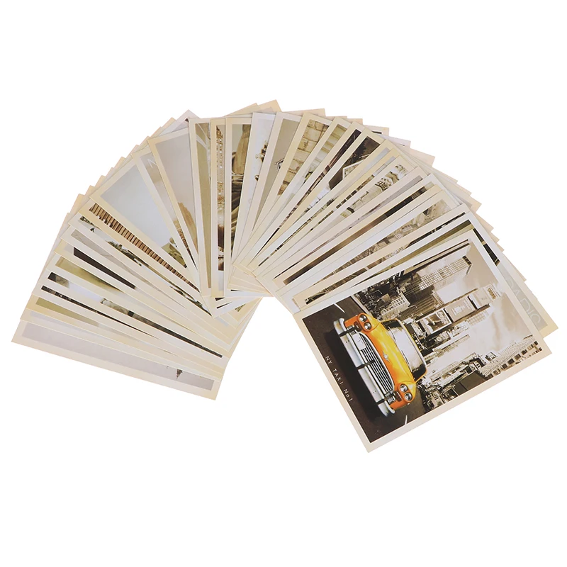 32pcs Travel Postcard Vintage Landscape Building Photo Picture Poster Post Pards photo cards