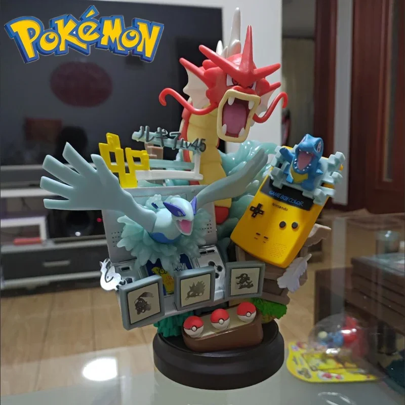 pokemon-anime-estatua-figura-brinquedos-gyarados-ho-oh-celebi-chikorita-lugia-gameboy-pvc-modelo-colecionaveis-decore-kids-gift-hot-25cm