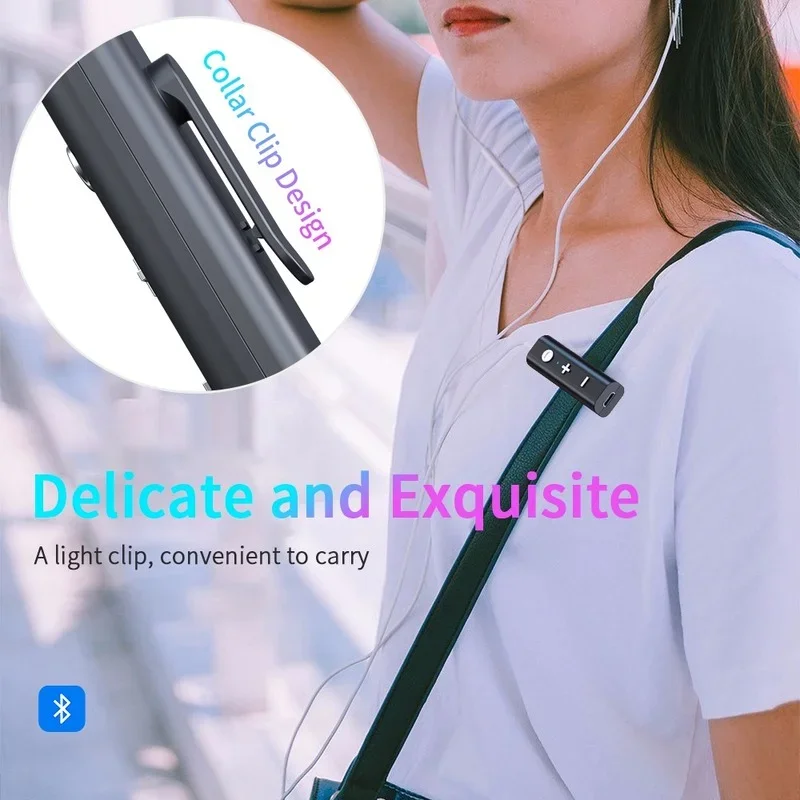 Bluetooth Transceiver Adapter Bluetooth Aux Adaptor Bluetooth Audio Receiver Bluetooth Adapter Audio Adapter CMAOS Wireless Adapter Bluetooth 5.0 Receiver For 3.5mm Jack Earphone Bluetooth Aux Audio Music Transmitter For Headphone