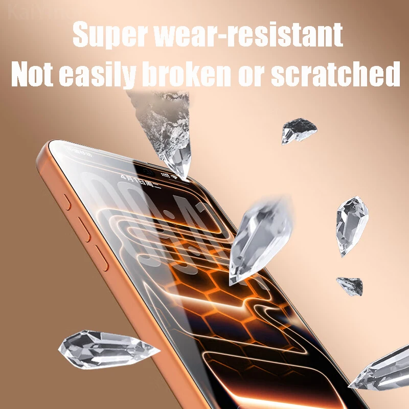 HD Glass Screen Protector with Oleophobic Coating - 3-5 Pack Tempered Glass Protective Film